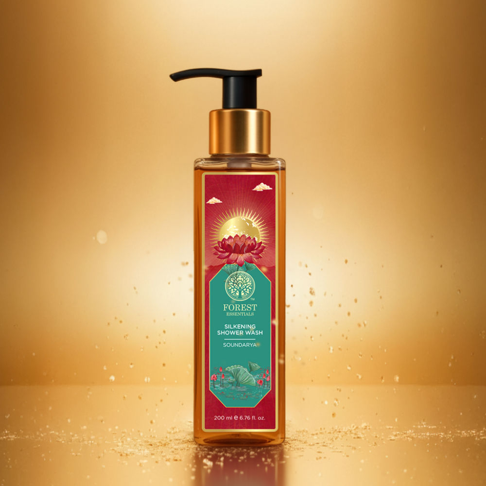Forest Essentials Silkening Shower Wash Soundarya, 50ml