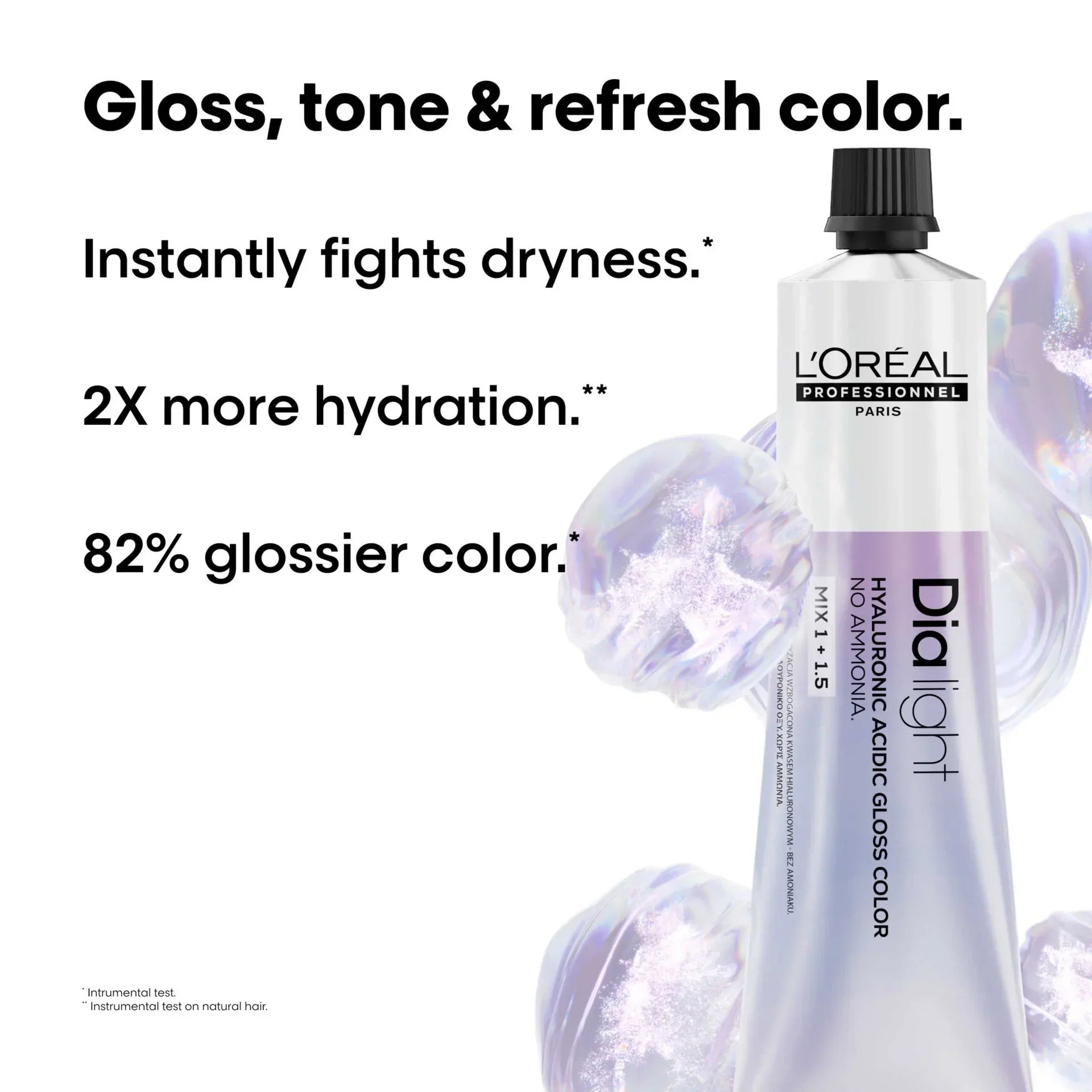 L'Oreal Professionnel Paris Dia Light 8.11 - Deep Ash Light Blonde Hair Color, 50ml Buy at Indicrest Image 6
