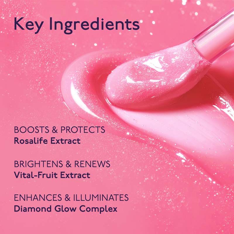 By Terry Baume De Rose Glow Gloss - Rosy Rose, 15g