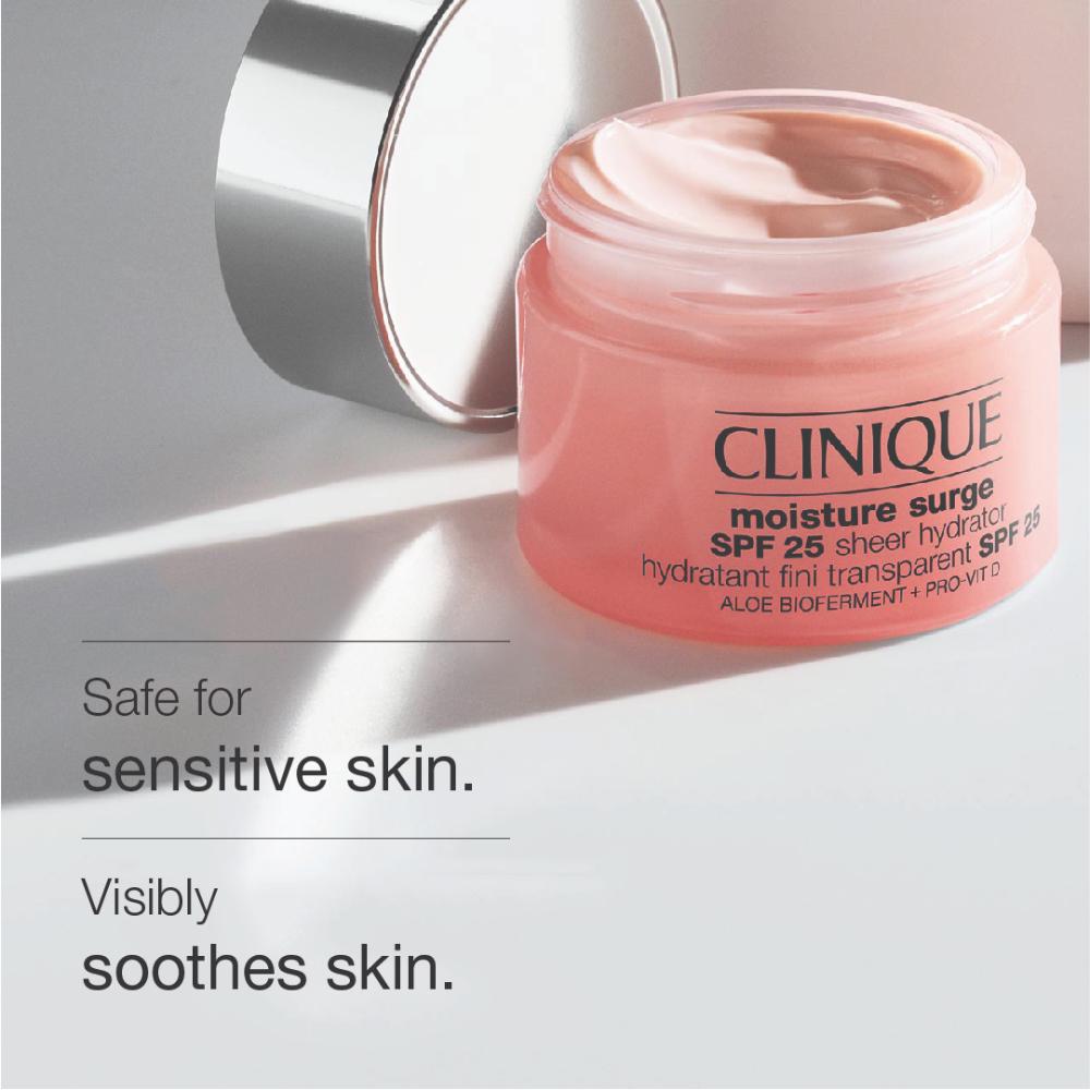 Clinique Moisture Surge SPF 25 Sheer Hydrator(Moisturiser + Sunscreen, 50ml