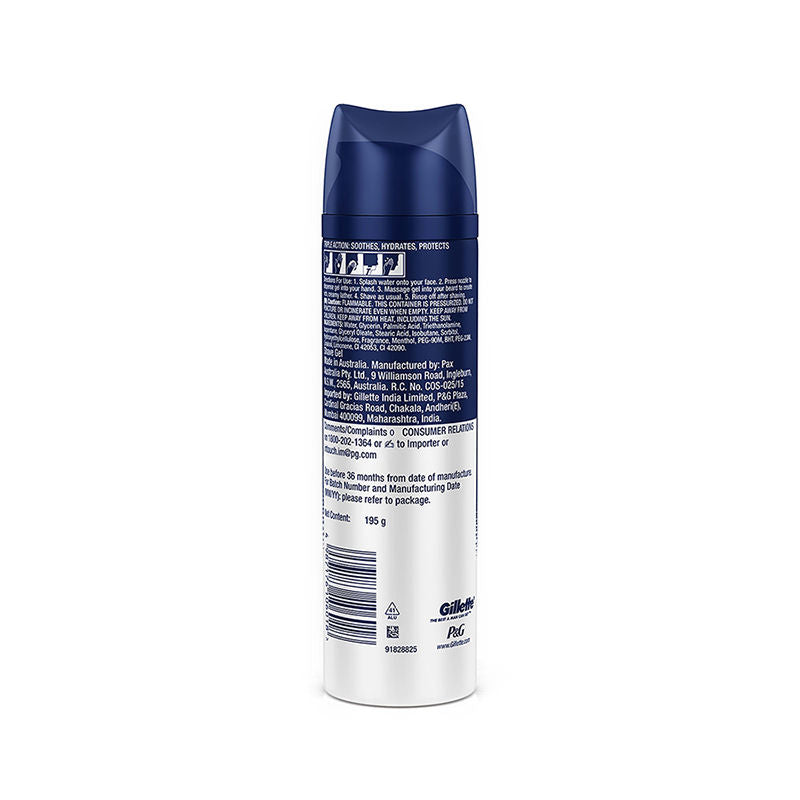 Gillette Shaving Gel Comfortable Glide, 195g Buy at Indicrest Image 3