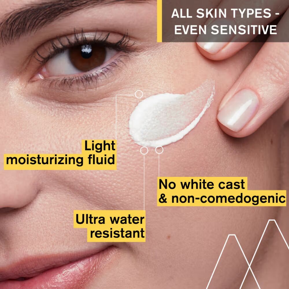 Uriage Bariesun Moisturizing Sunscreen SPF50+ Prevents Sun Damage & Skin Aging Dermat Recommended, 50ml