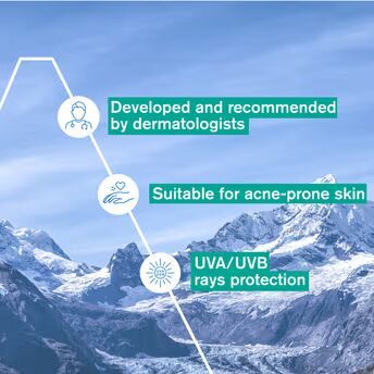 Uriage Hyseac Mattifying Fluid SPF50+ Light & Matt Texture Combition Oily Skin Dermat Recommended, 50ml