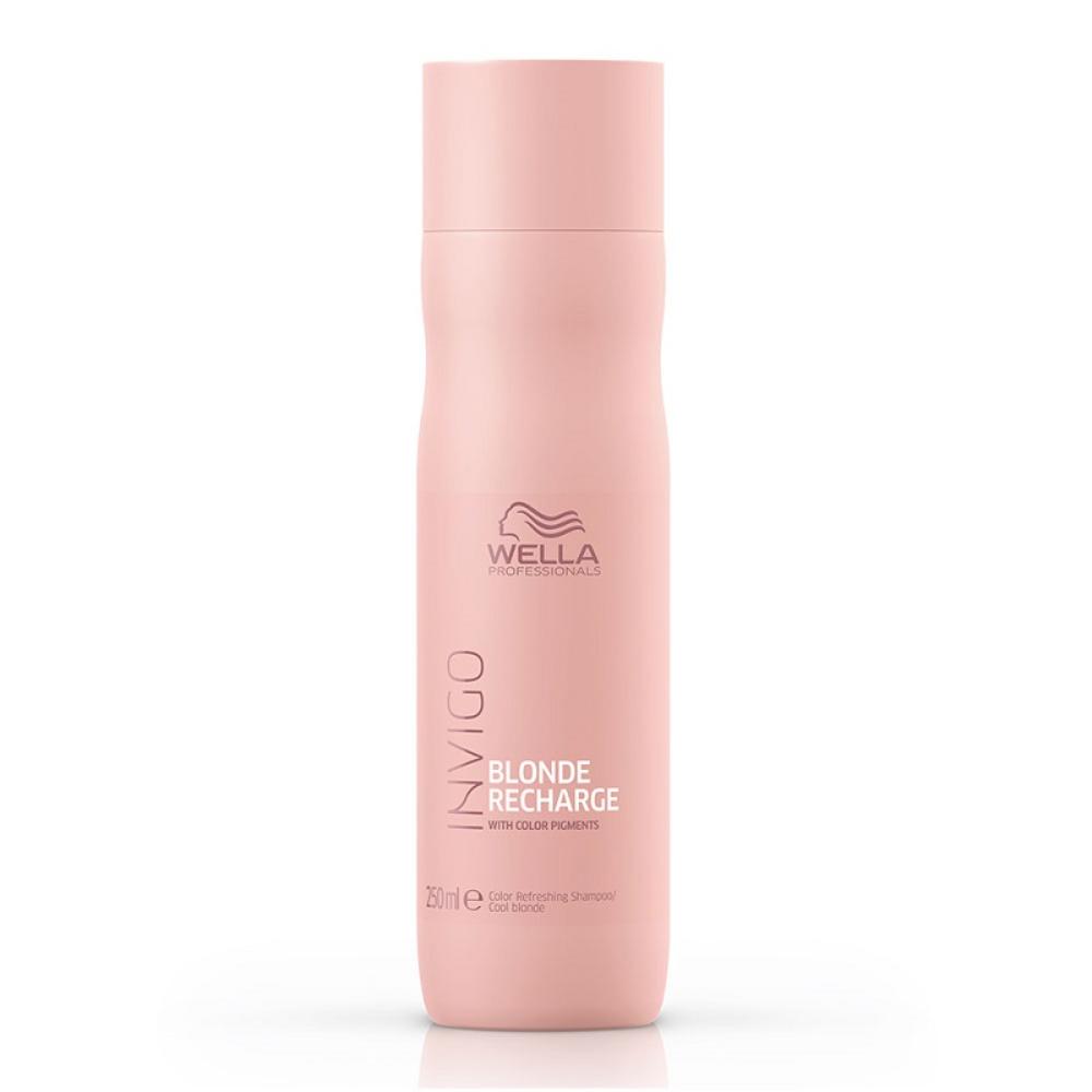Wella Professionals Invigo Blonde Recharge Color Refreshing Shampoo, 250ml Buy at Indicrest