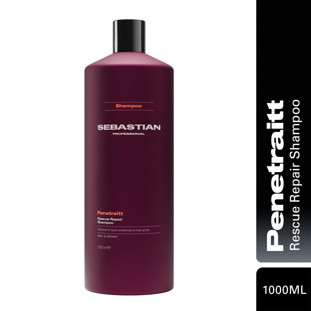Sebastian Professional Penetraitt Rescue Repair Shampoo, 1000ml, Buy from Indicrest