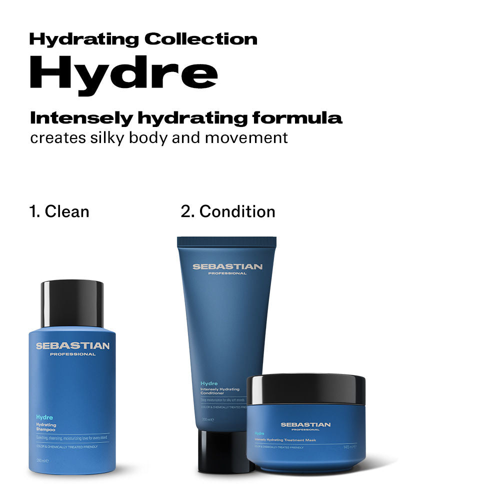 Sebastian Professional Hydre Intensely Moisturization Mask For Dry Hair, Restores Shine, 145ml