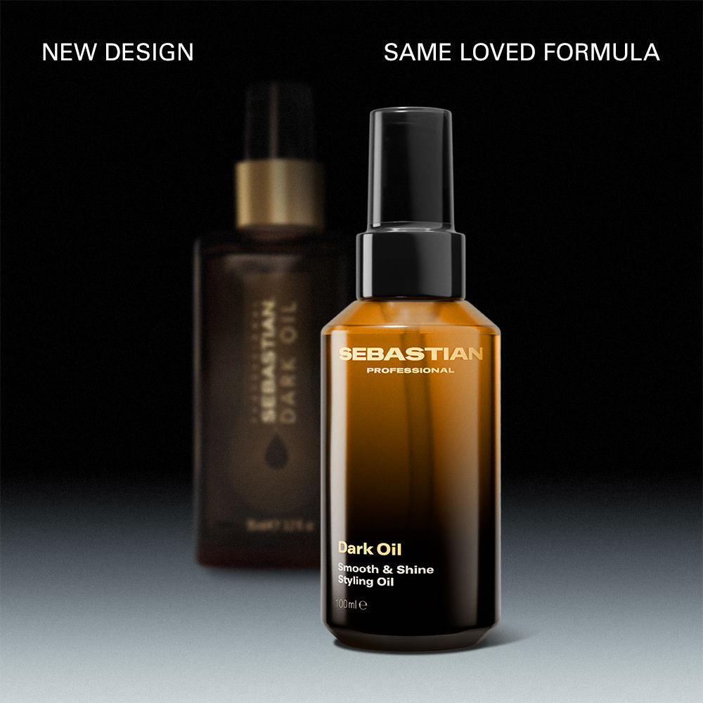 Sebastian Professional Dark Oil Smooth And Shine Styling Oil, 100ml