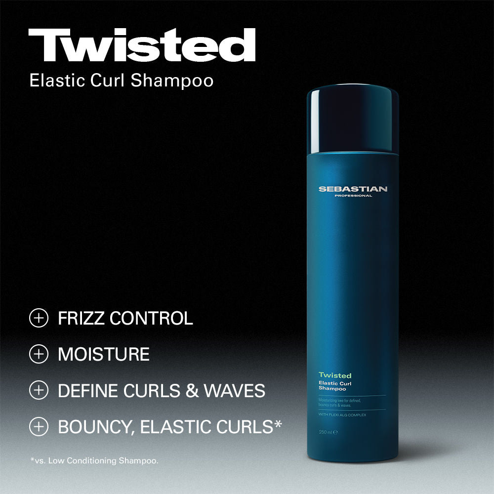 Sebastian Professional Twisted Elastic Curl Shampoo, 250ml
