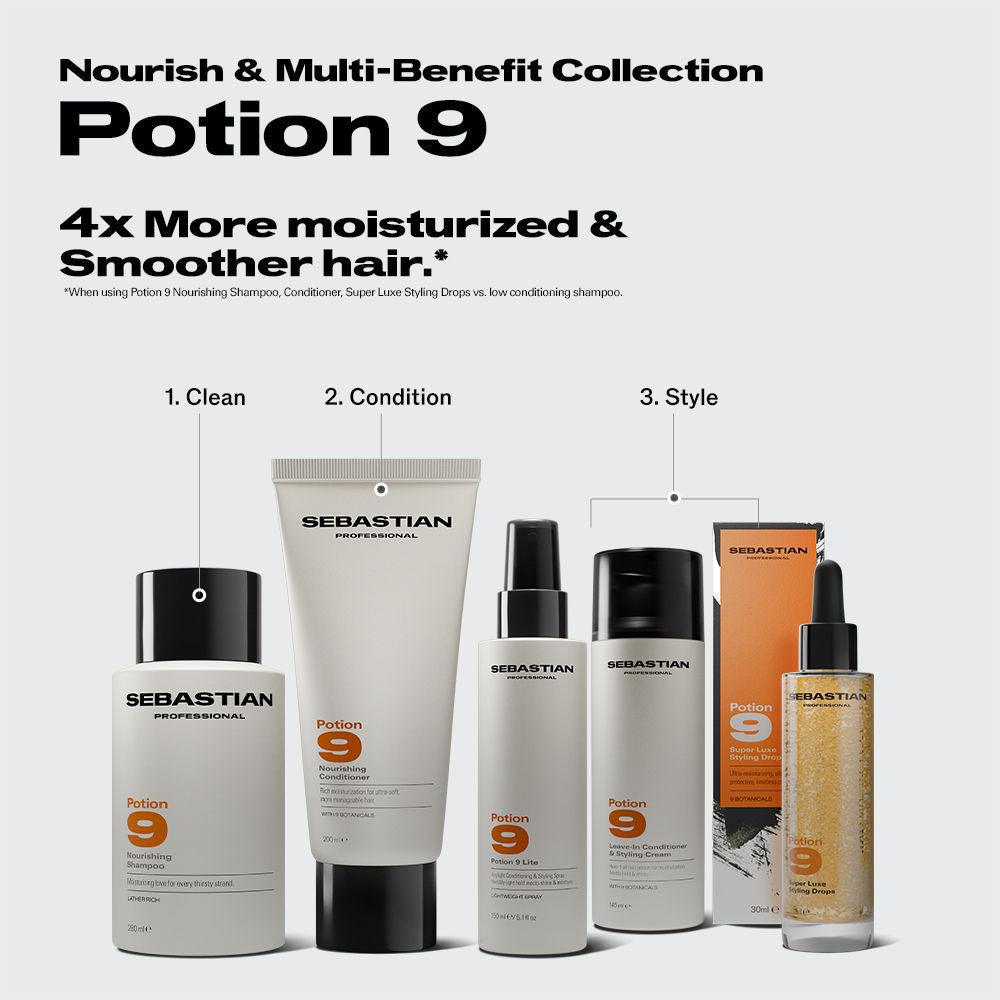 Sebastian Professional Potion 9 Nourishing Shampoo, 280ml