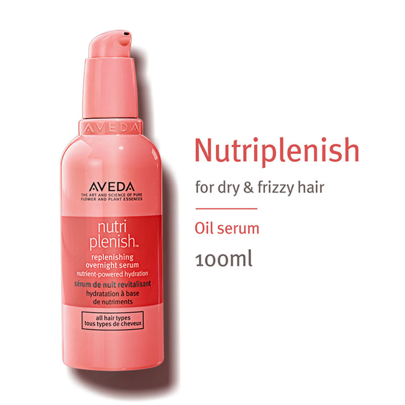 Aveda Nutriplenish Hydrating Serum for Dry & Frizzy Hair with Coconut Oil- 72% Increase in Hydration, 100ml, Buy from Indicrest