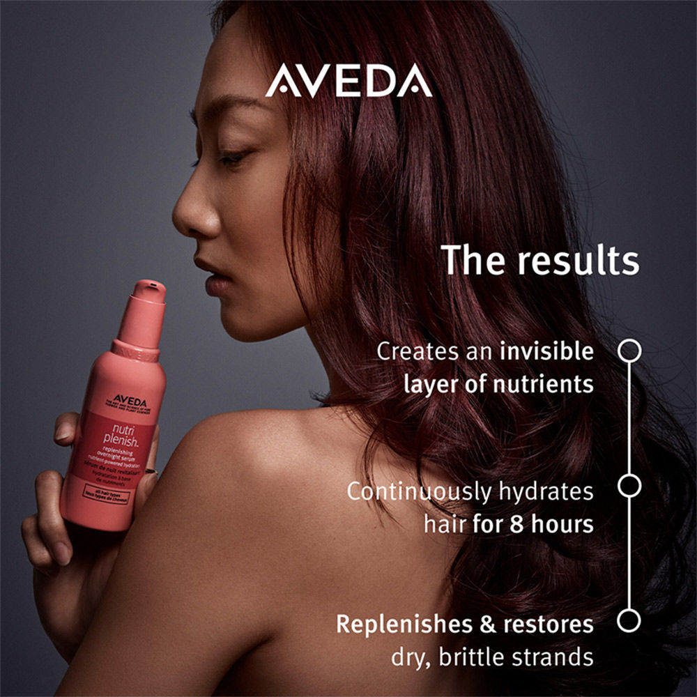 Aveda Nutriplenish Hydrating Serum for Dry & Frizzy Hair with Coconut Oil- 72% Increase in Hydration, 100ml