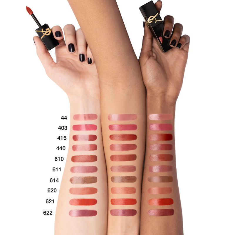 Yves Saint Laurent The Inks Vinyl Cream Rich Luxury Liquid Lipstick - 621 Red Adoration, 5.5ml