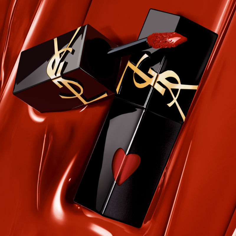 Yves Saint Laurent The Inks Vinyl Cream Rich Luxury Liquid Lipstick - 621 Red Adoration, 5.5ml