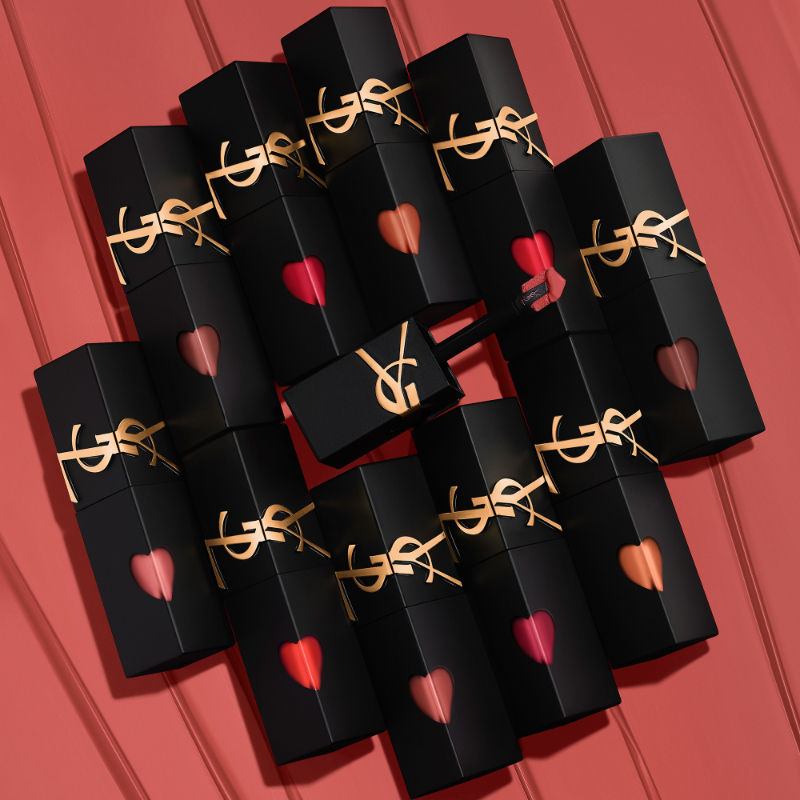 Yves Saint Laurent The Inks Blur High Pigment Luxury Liquid Lipstick - 201 Red Invitation, 5.5ml