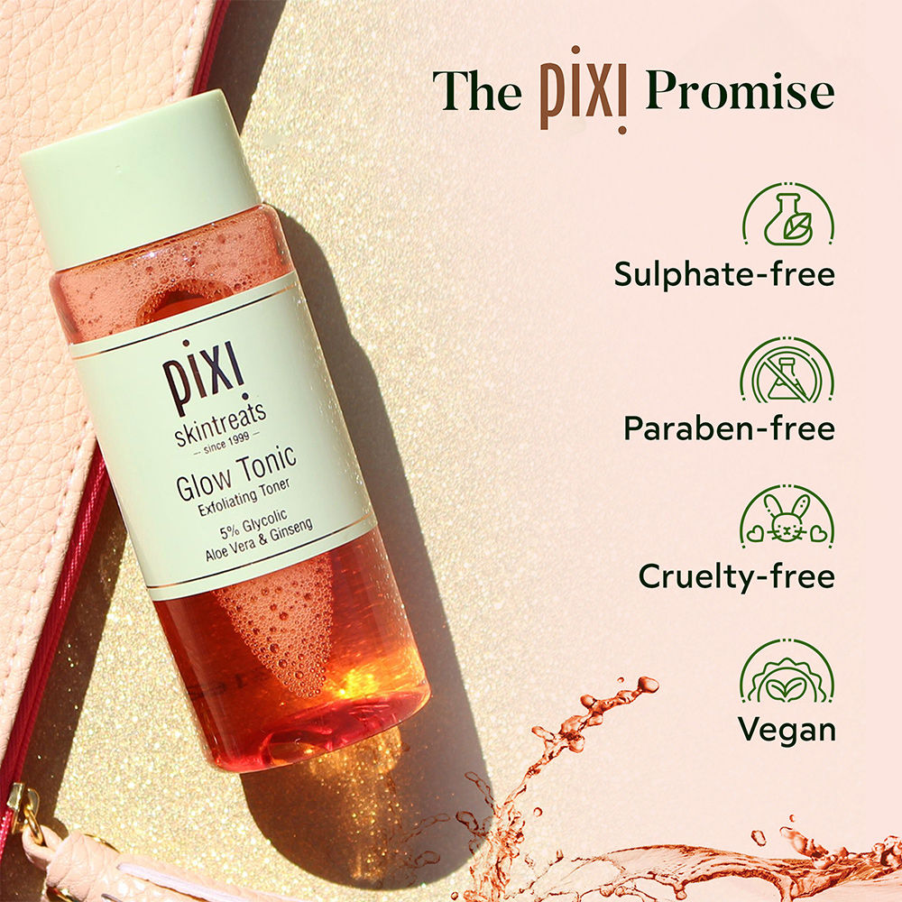 PIXI Glow Tonic Exfoliating Toner With Glycolic Acid, 250ml