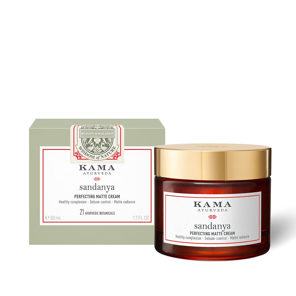 Kama Ayurveda Sandanya Perfecting Matte Cream, 50ml