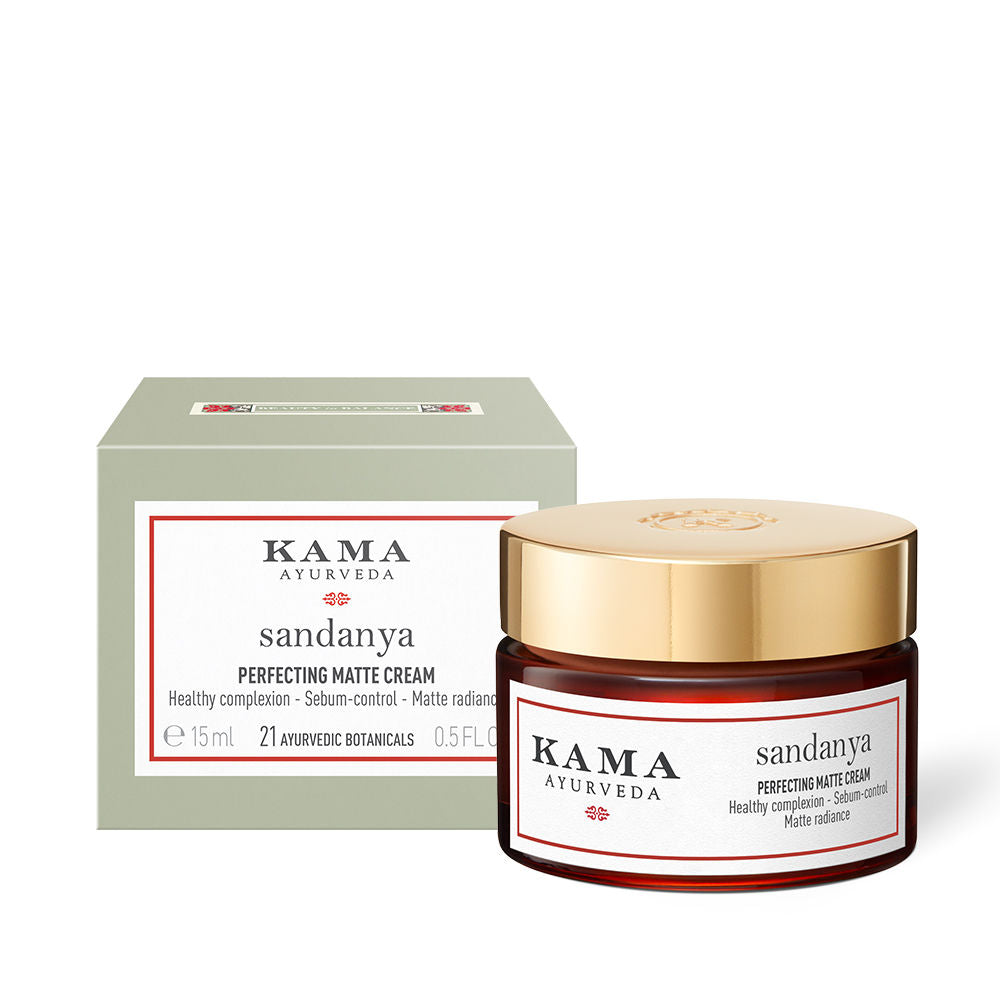 Kama Ayurveda Sandanya Perfecting Matte Cream, 15ml