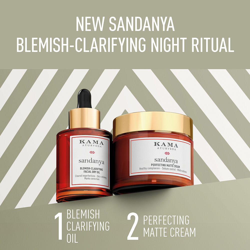 Kama Ayurveda Sandanya Perfecting Matte Cream, 15ml