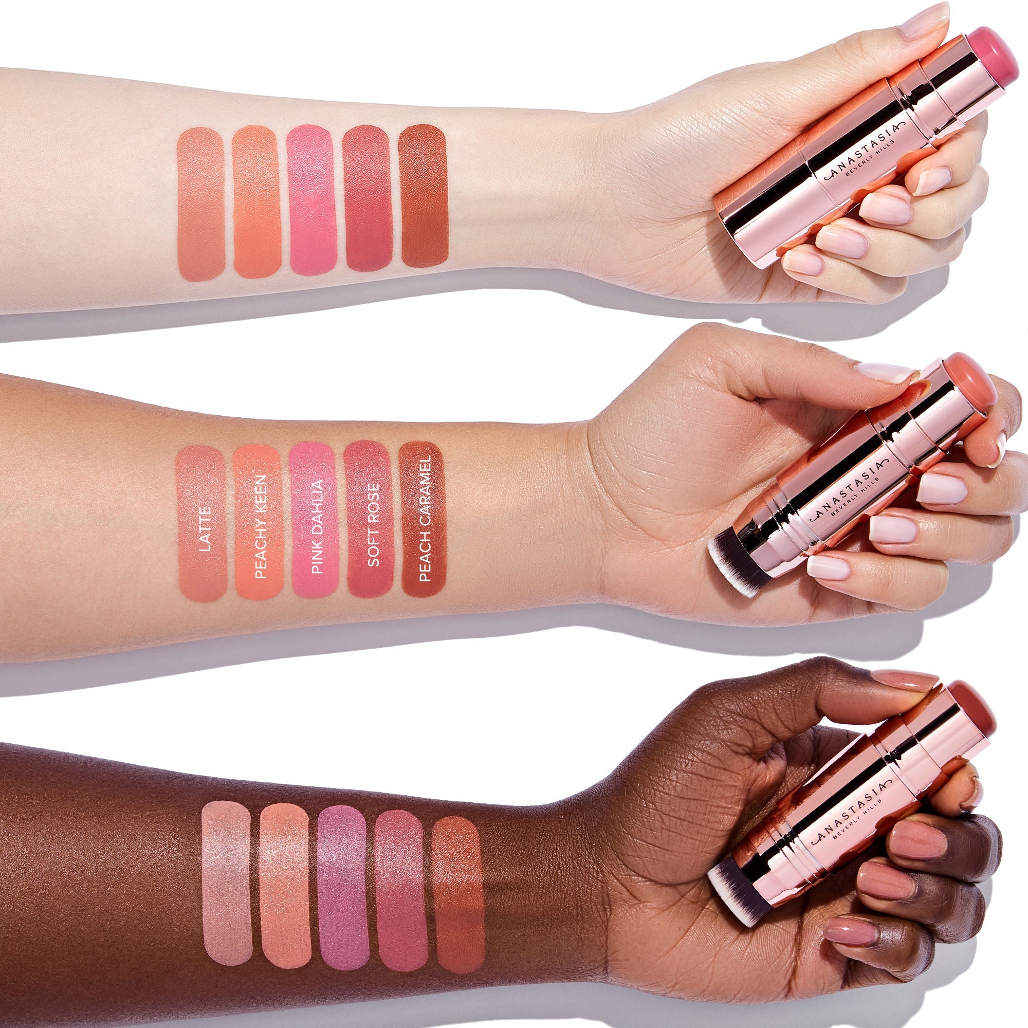 Anastasia Beverly Hills Stick Blush - Pink Dahlia, 8gm