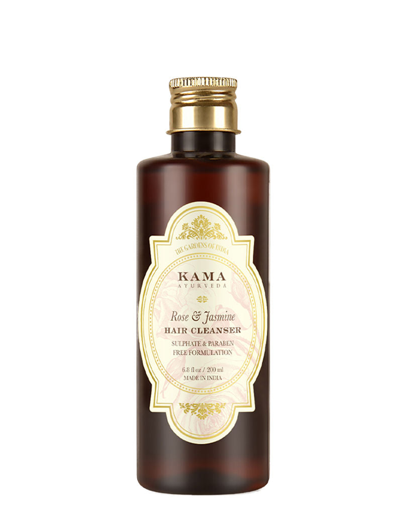 Kama Ayurveda Rose And Jasmine Hair Cleanser, Shampoo, 200ml, Buy from Indicrest