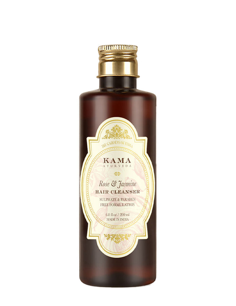 Kama Ayurveda Rose And Jasmine Hair Cleanser, Shampoo, 200ml, Buy from Indicrest