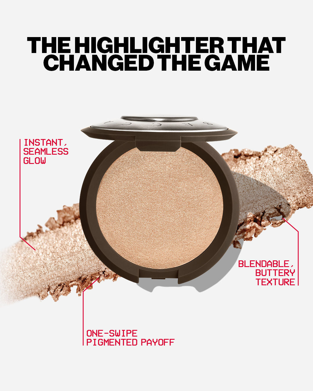 Smashbox X Becca Shimmering Skin Perfector Pressed - Opal, 7 g
