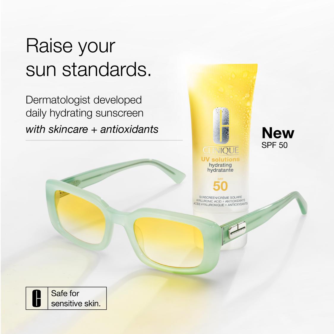 Clinique UV Solutions Hydrating Sunscreen SPF 50, 40ml