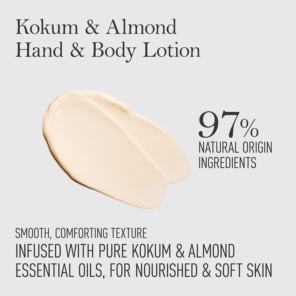 Kama Ayurveda Kokum Almond Restoring & Hydrating with Paraben Free Hand And Body Lotion, 200ml