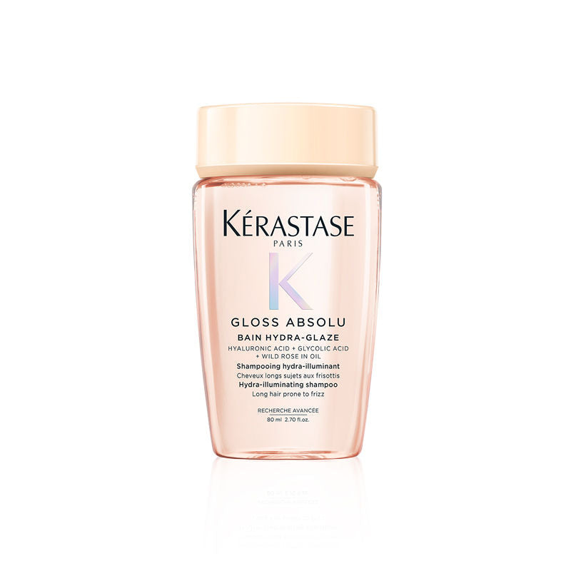 Kérastase Gloss Absolu Anti-Frizz Shampoo, Fine To Medium Hair, 4-Days Anti-Frizz, 80ml