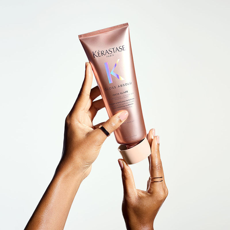 Kérastase Gloss Absolu Anti-Frizz Foaming Conditioner, Fine-Medium Hair, 4-Days Anti-Frizz, 250ml