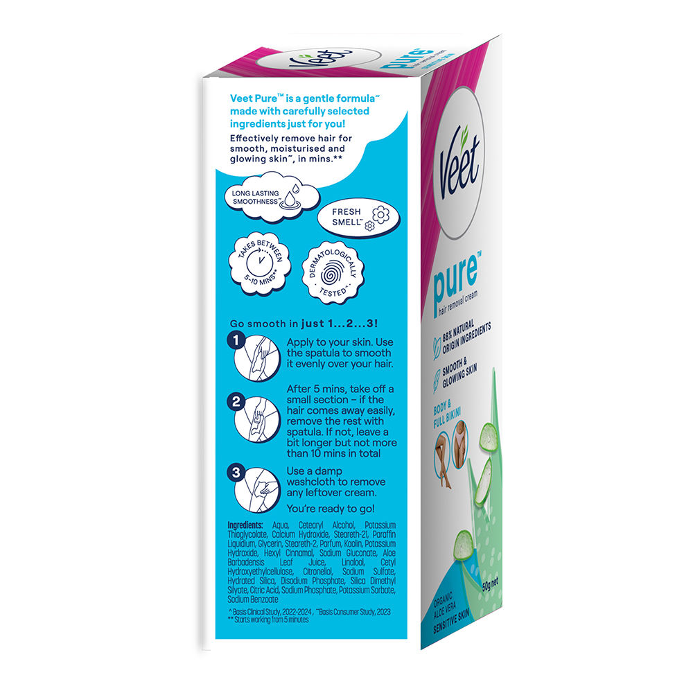 Veet Hair Removal Cream For Sensitive Skin, 50g Buy at Indicrest Image 11