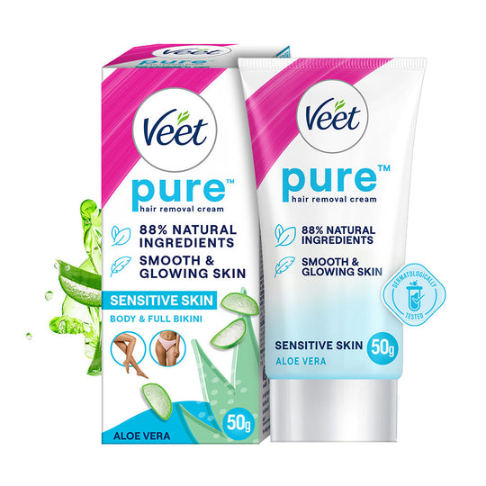 Veet Hair Removal Cream For Sensitive Skin, 50g Buy at Indicrest