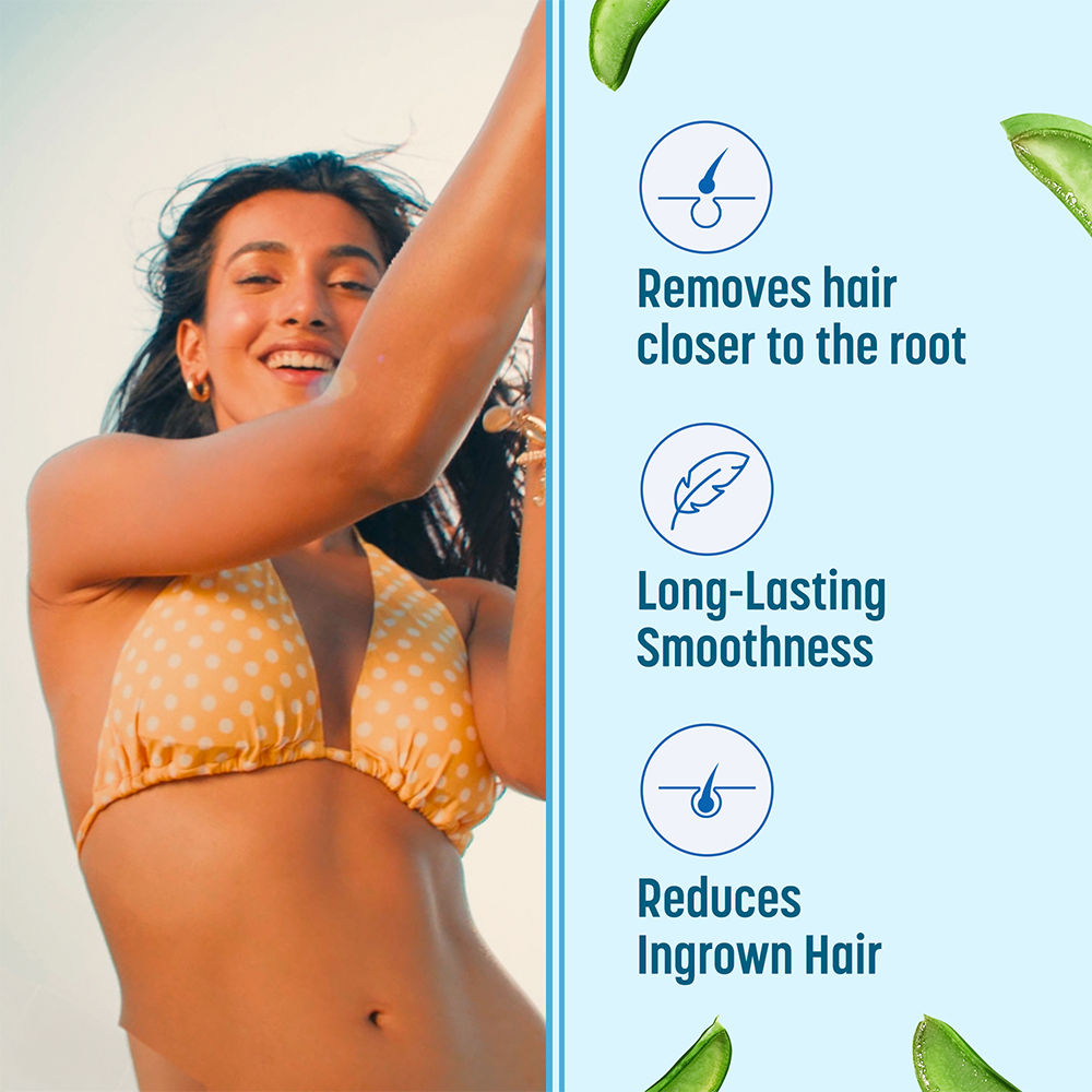 Veet Hair Removal Cream For Sensitive Skin, 30g Buy at Indicrest Image 3