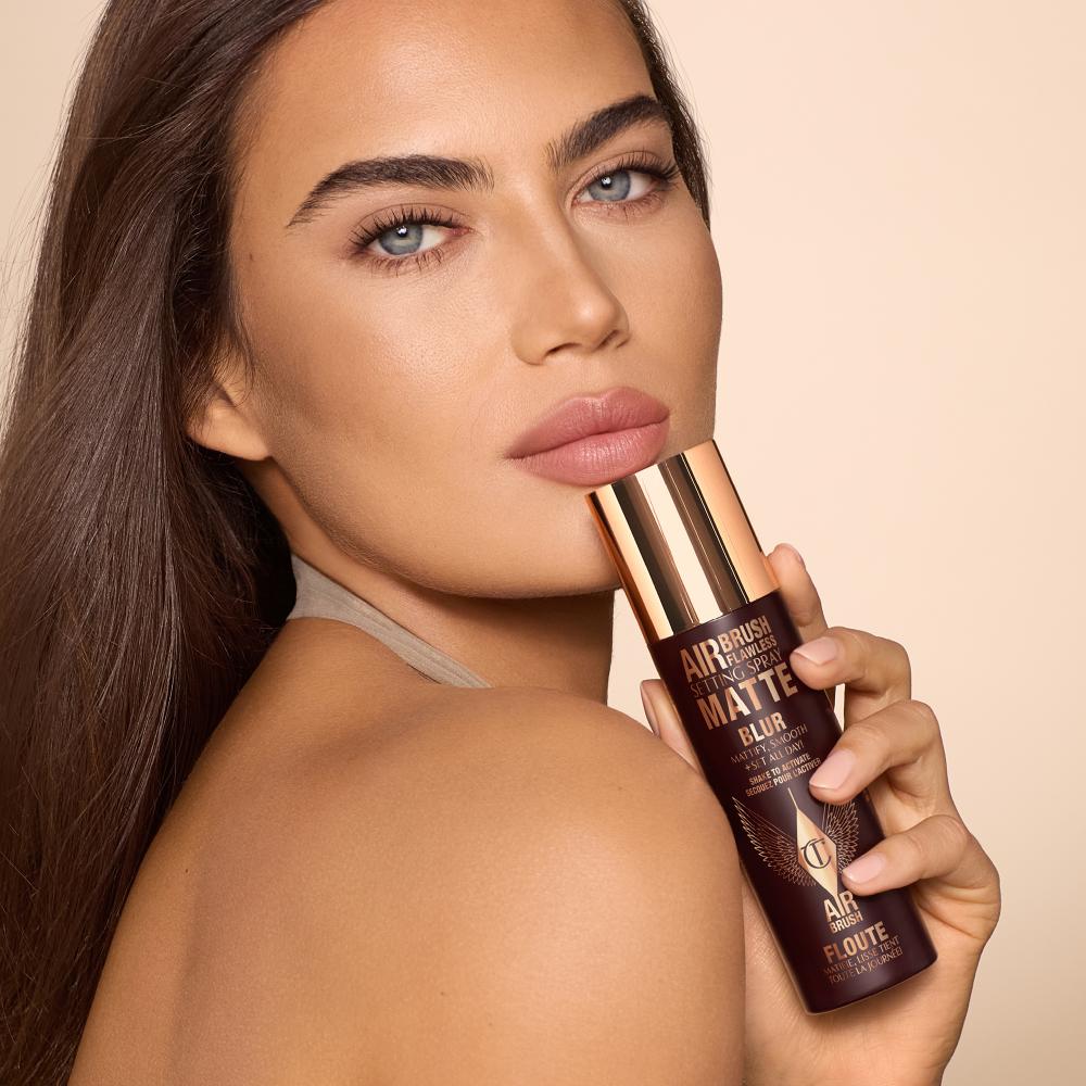 Charlotte Tilbury Airbrush Matte Setting Spray Travel Size, 34ml