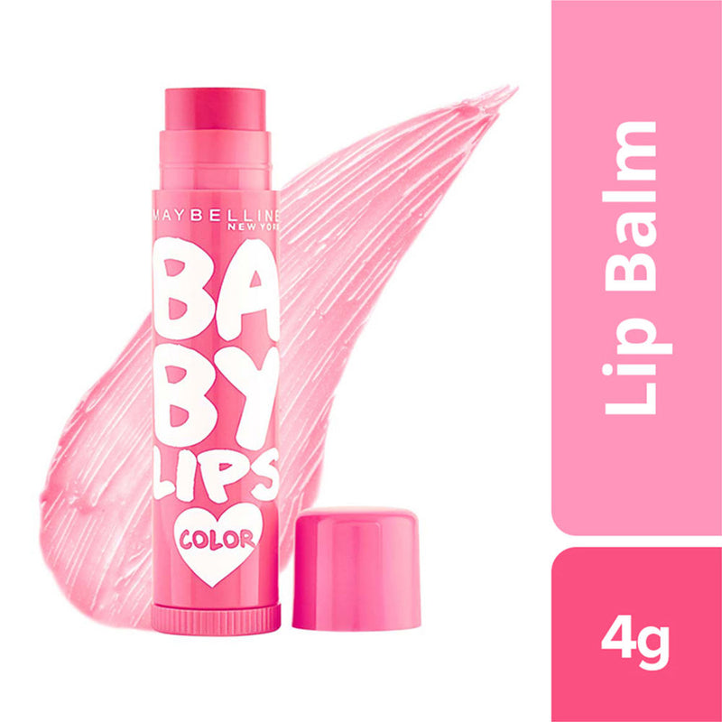 Maybelline New York Baby Lips Color Lip Balm with SPF 11 Up To 24H Moisture - Pink Lolita, 4g Buy at Indicrest