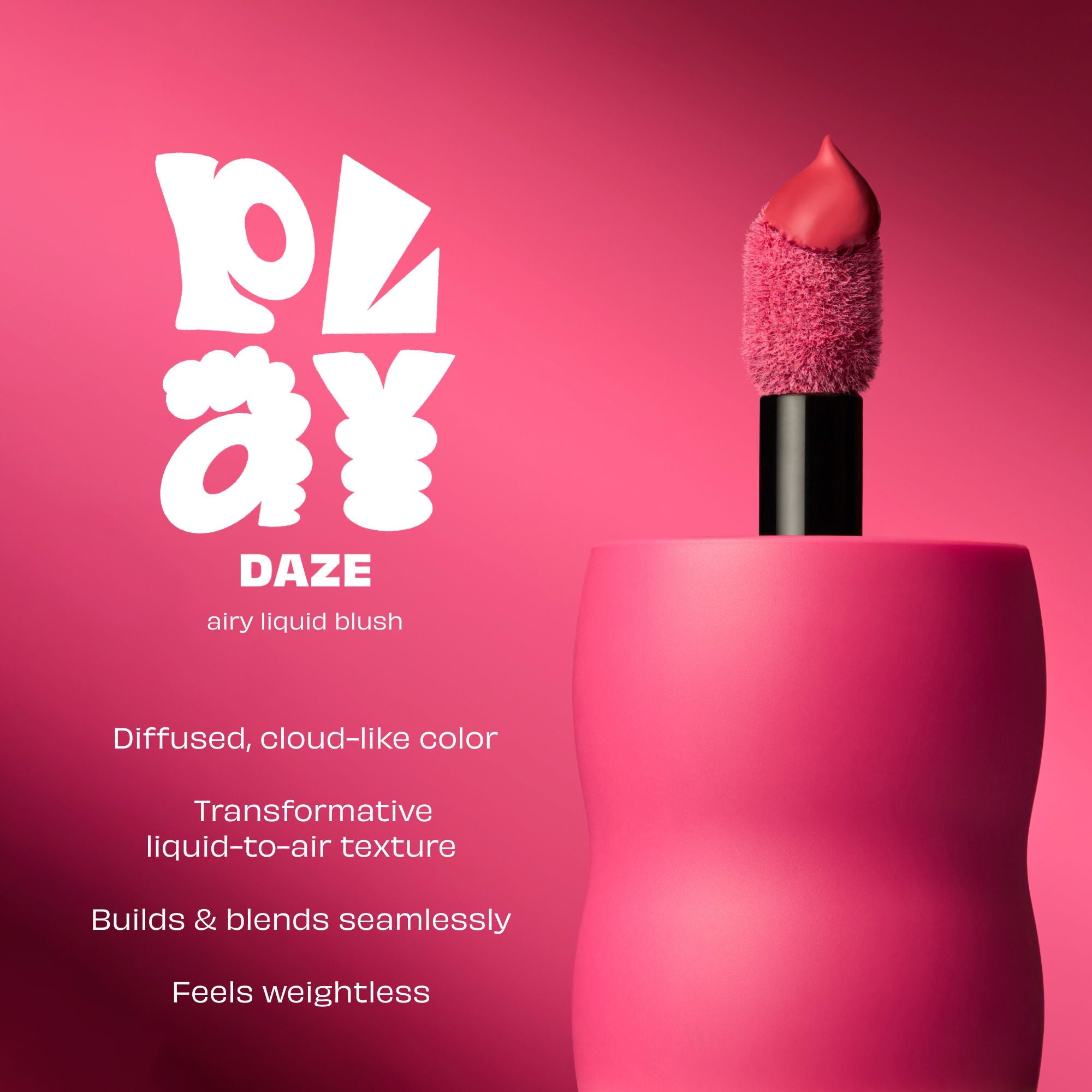 Benefit Cosmetics Play Daze Airy Liquid Blush - Willa Soft Neutral-Rose, 6ml