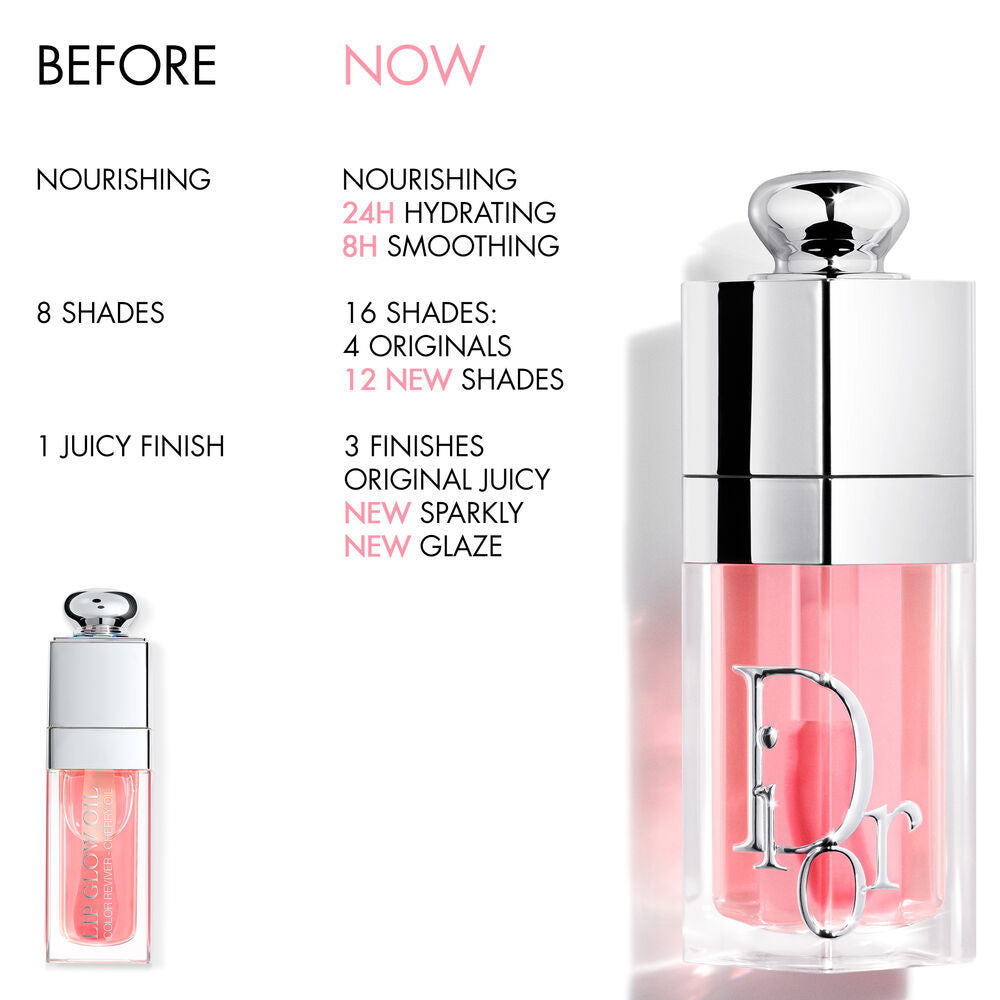 DIOR Addict Lip Glow Oil 24H Hydrating Lip Oil - 006 Berry, 6ml