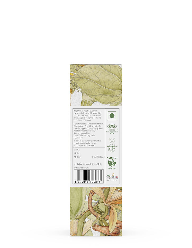 SADHEV Vanilla Shower Oil, 75ml