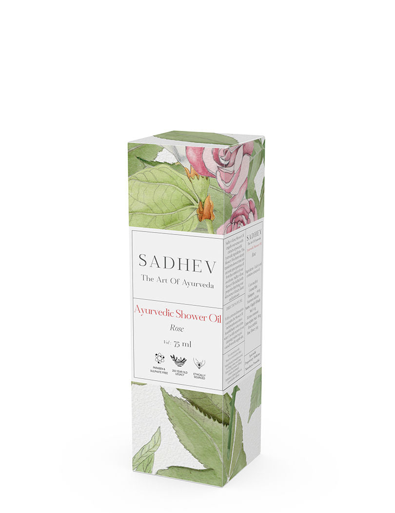 SADHEV Rose Shower Oil, 75ml