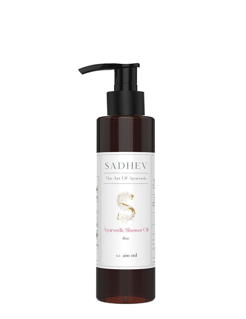 SADHEV Rose Shower Oil, 200ml, Buy from Indicrest