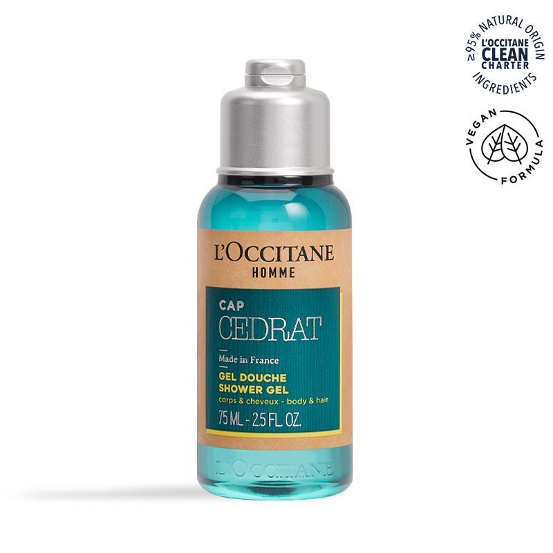 L'Occitane Cap Cedrat Shower Gel, Travel Size, 75ml, Buy from Indicrest
