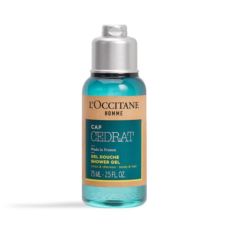 L'Occitane Cap Cedrat Shower Gel, Travel Size, 75ml