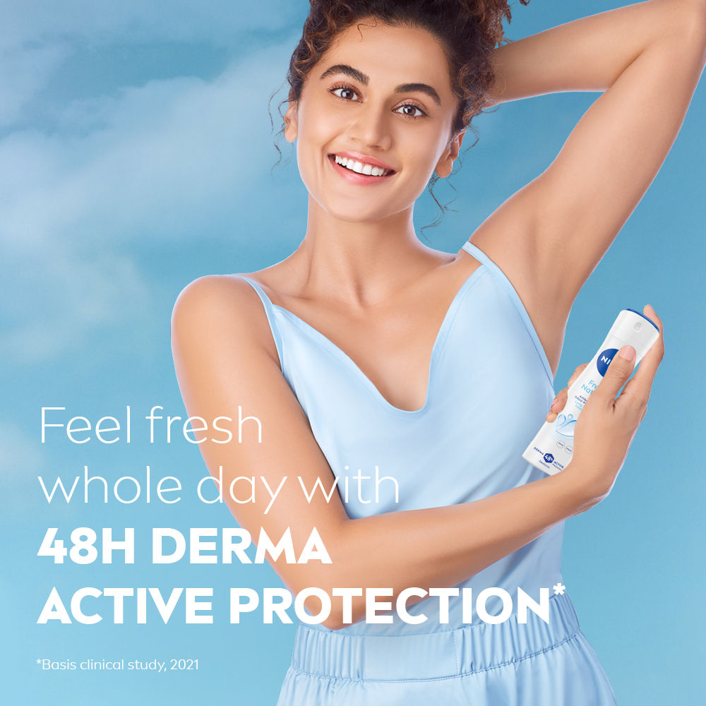 Nivea Women Deodorant, Fresh Natural, Long Lasting Freshness & 48h Protection, 150ml Buy at Indicrest Image 4