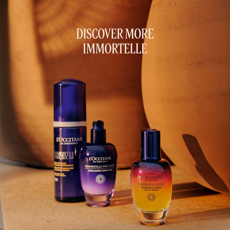L'Occitane Immortelle Precious Cleansing Foam, 50ml