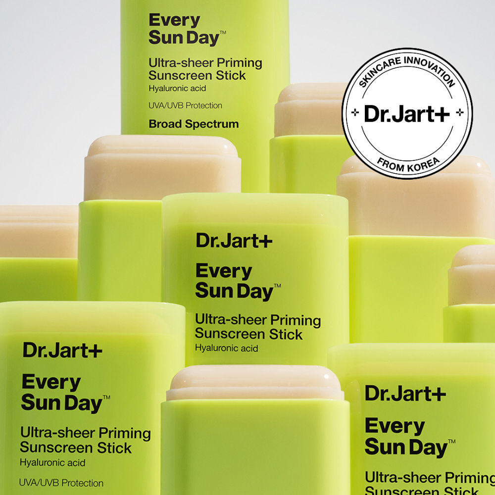 Dr.Jart+ Every Sun Day Ultra-Sheer Priming Sunscreen Stick SPF 30 With Hyaluronic Acid, 19g