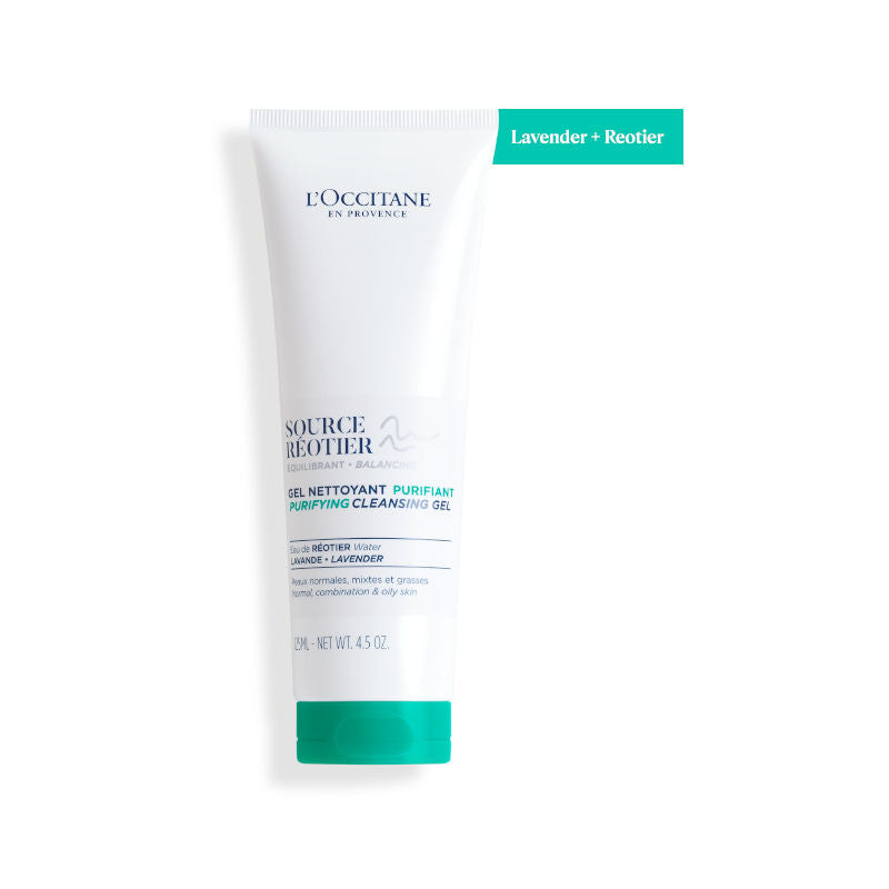 L'Occitane Source Reotier Purifying Cleansing Gel, 125ml, Buy from Indicrest