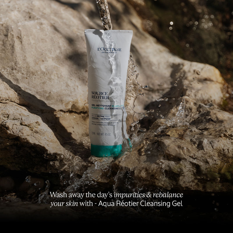 L'Occitane Source Reotier Purifying Cleansing Gel, 125ml