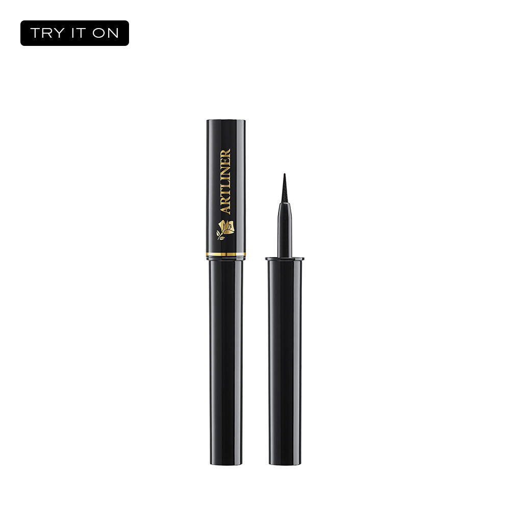 Lancome Artliner Eyeliner For Her - 01 Black Satin - High Shine Liquid Eyeliner Pen, 1.4ml, Buy from Indicrest