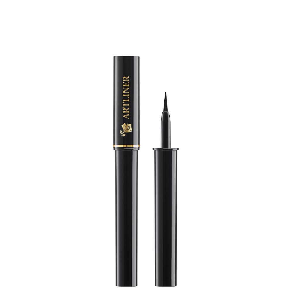 Lancome Artliner Eyeliner For Her - 01 Black Satin - High Shine Liquid Eyeliner Pen, 1.4ml