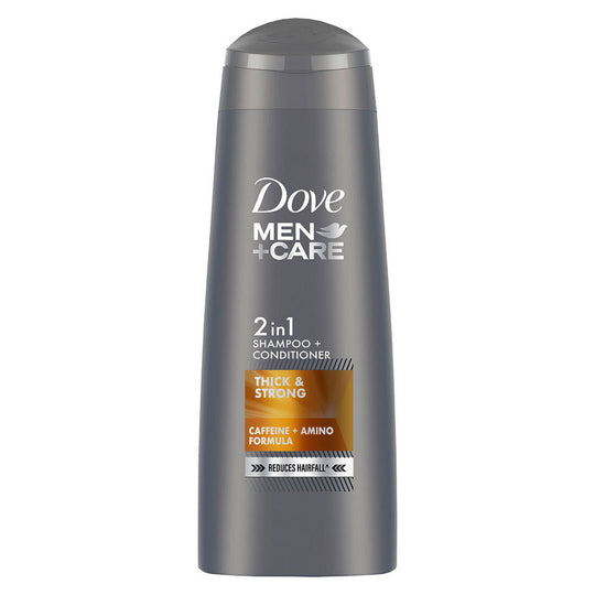Dove Men +Care Thick & Strong 2 In 1 Shampoo + Conditioner, 180ml Buy at Indicrest